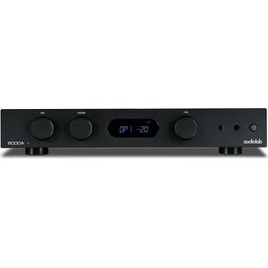 Audiolab 6000A - Geïntegreerde Versterker - DAC - Bluetooth-stream - Phono - Zwart