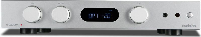 Audiolab 6000A - Geïntegreerde Versterker - DAC - Bluetooth - Phono - Zilver