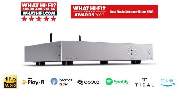 Audiolab 6000N - Draadloze Audio Streaming Speler - Zilver