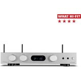 Audiolab 6000A Play Streamer en Versterker – Bluetooth - Multiroom Streaming - Zilver