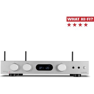Audiolab 6000A Play Streamer en Versterker – Bluetooth - Multiroom Streaming - Zilver