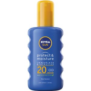 Nivea Sun Protect & Moisture 48h 20 SPF Medium 200ml