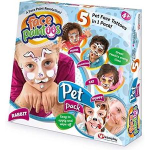 Face Paintoos Pet Pack - 5 STUKS