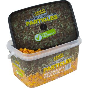 Crafty Catcher Whole Maize With Chilli & Garlic | Particles | 3kg