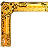 Henbrandt Fotolijst - opblaasbaar - voor bruiloft - 60 x 80 cm - Fotoprops - goud - kunststof