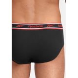 Reebok - Klassieke Slips - Zwart - Katoen/Elastaan - 3 Stuks