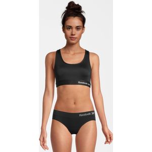 Reebok - Sportbeha - Zwart - Polyester/Elastaan