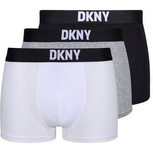 DKNY New York Designer-ondergoed voor heren, verpakking van 3 stuks, Meerkleurig, M