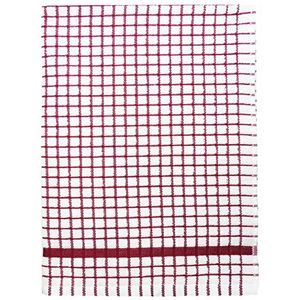 Samuel Lamont & Sons Poli-Dri theedoek Bordeaux rood, maat 50 cm x 70 cm, 100% katoenen badstof, ultra-absorberend en superzacht, machinewasbaar, bordeauxrood, eenheidsmaat