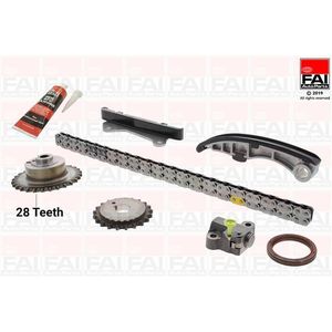 FAI AutoParts Distributiekettingset OPEL,RENAULT,NISSAN TCK43L 1302800QAA,130282W200