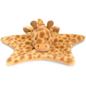 Pluche knuffeldoekje/tuttel dier giraffe 32 cm - Super zacht speciaal voor de allerkleinsten