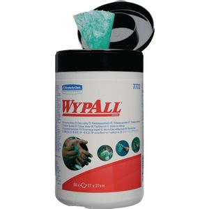 Reinigingsdoek WypAll bus 1-laags 6x50 vel groen 7772