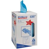 Wypall reinigingsdoeken X60, handige doos met 150 doeken - blauw 5027375023149