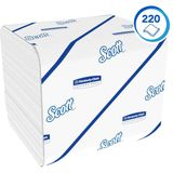 Toiletpapier Scott Control gevouwen 2-laags 36x220vel wit 8509