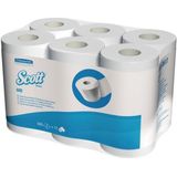Scott® Performance 600 T4 Toiletpapier, 2-laags, 600 vel, Wit (pak 36 rollen)