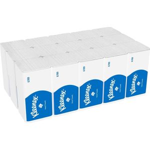 Kleenex - Extra Kleine Papieren Handdoeken - Wit - 2-laags - Doos 15 Wikkels