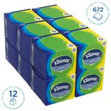 Kleenex - Cosmetische Tissues - Wit - 56 Stuks - 3 Lagen