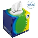 Kleenex - Cosmetische Tissues - Wit - 56 Stuks - 3 Lagen