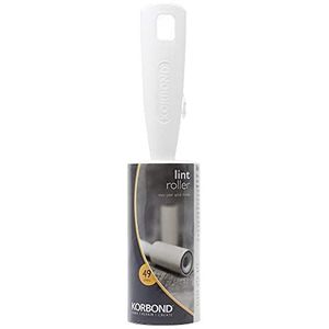 Korbond Lint Roller 7,4 m - pluisverwijderaar, dierenhaarverwijderaar, kattenhaarverwijderaar, kleding kleverige roller - compatibel met Korbond pluisroller vullingen