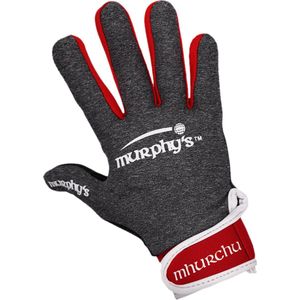 Murphys Sporthandschoenen Gaelic Gloves Latex Grijs/rood Maat 8