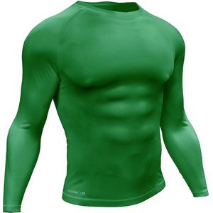 Precision - Sport Shirt Baselayer - Groen - Lange Mouw - Volwassenen