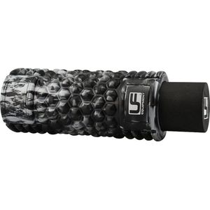 Urban Fitness - Massage Roller Set 2 in 1 - Zwart en Zilver - 32x14 cm - Fitness