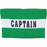 Aanvoerdersband Captain Groen/Wit