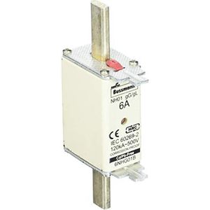 Eaton 6 nhg01b veiligheidsinzet laagspanning 6A AC 500V nh01 GL/GG, IEC, combi kenn toonaangevende spanningsdetector, lipgreep