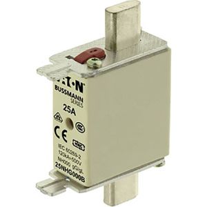 Eaton 25NHG000B NH-zekering Met mechanische beveiligingsweergave Afmeting zekering : 000 25 A 500 V 3 stuk(s)