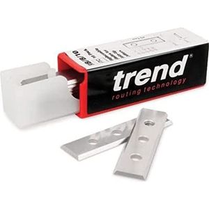 Trend RB/T/10 verwisselbare messen voor Rota-Tip RB/T/10, 1,7 mm dik, RT/70 RT72 RT75, 50 mm lang, 12 mm breed, 10 stuks