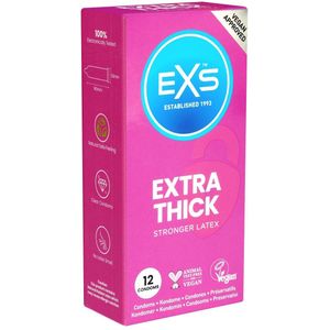 Extra dikke vegan condooms EXS 12 stuks