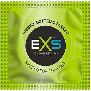Exs 3In1 (Ribbed.Dotted & Flared) - 144 pack