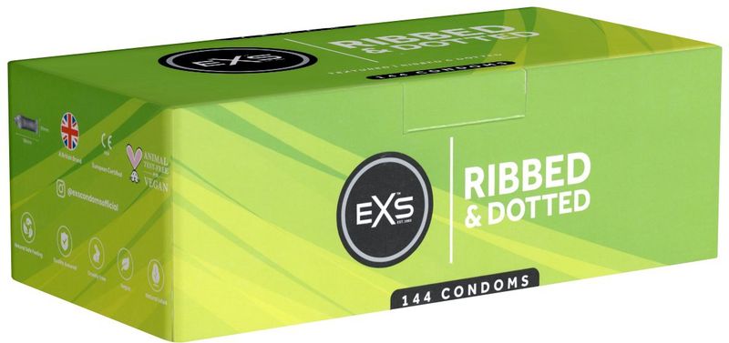 EXS Extreme Three in One condooms 144 stuks (grootverpakking)