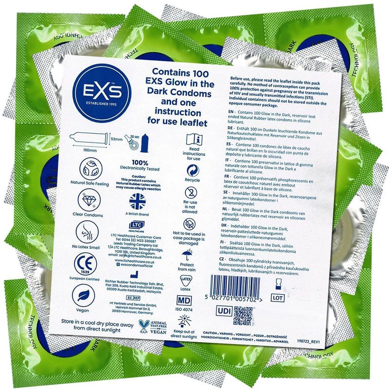 Exs Glowing - 100 pack