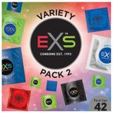 EXS Variety Pack 2 - Assortimentsverpakking In 7 Varianten 42 condooms