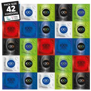 EXS Variety Pack 2 - Assortimentsverpakking In 7 Varianten 42 condooms