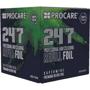 PROCARE - 24/7 Hair Foil Refill ROLL 120MM X 450M - Procare folie - 24/7 folie - Voor de automatische folie machine