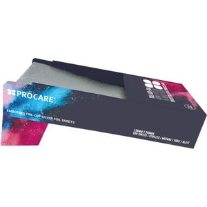 PROCARE - Superwide Extra Long Embossed Pre-cut Folie - 130MMX300MM - Haarfolie - Embossed