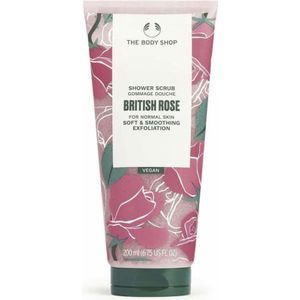 The Body Shop British Rose Shower Scrub - 200ml