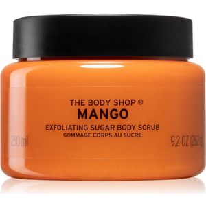 The Body Shop Mango Body Scrub Verfrissende Bodypeeling met Mango Olie 240 ml
