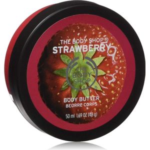 Body Butter - Aardbei - 100% Gerecycled Plastic - Natuurlijke Ingrediënten