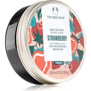 The Body Shop Strawberry Body Butter voor Normale Huid 200 ml