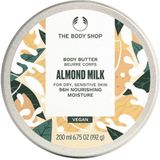 Body Butter - Almond Milk - 200 ml - The Body Shop