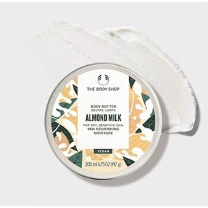 Body Butter - Almond Milk - 200 ml - The Body Shop