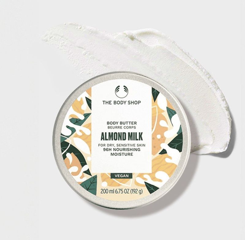 Body Butter - Almond Milk - 200 ml - The Body Shop