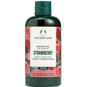 The Body Shop Strawberry Shower Gel SWEET & REFRESHING 92% van de ingrediënten zijn natuurlijke origine veganistisch 100 ml