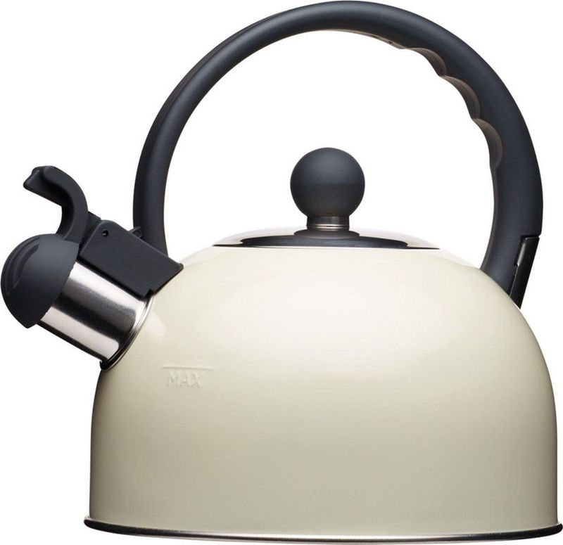 Kitchencraft - Fluitketel - 1.3l - Roestvrijstaal - Living Nostalgia