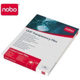 Nobo Overheadprojector transparanten voor kleuren laserprinters (50st)