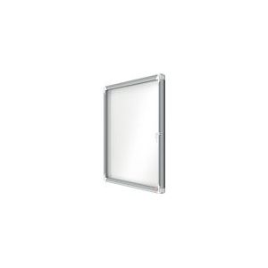 Schaukasten Innenbereich magnetisch T&#252;r Sicherheitsglas 8xA4 wei&#223;
