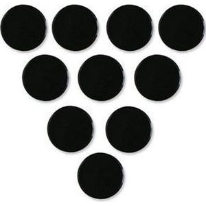Nobo Whiteboard Magneten - 38mm - 4  Stuks - Zwart